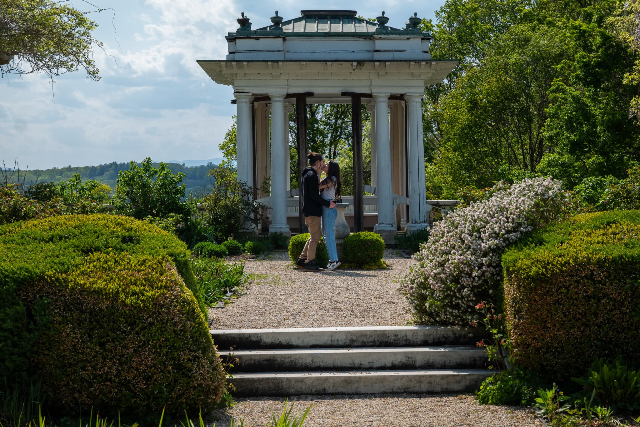 Ace and Jeweliette on the day of their proposal